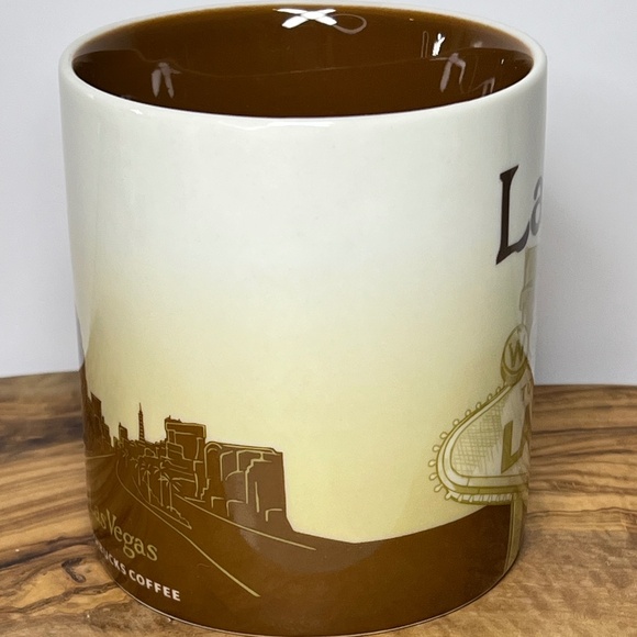 Starbucks Las Vegas Mug Global Icon City Series 2011 Coffee Mug 16oz EUC - Picture 4 of 11